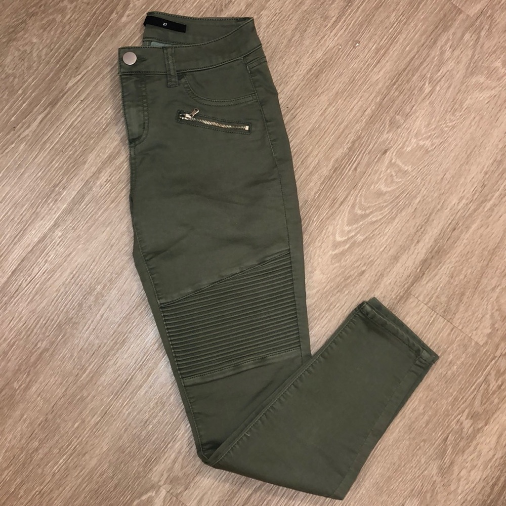 Green pants